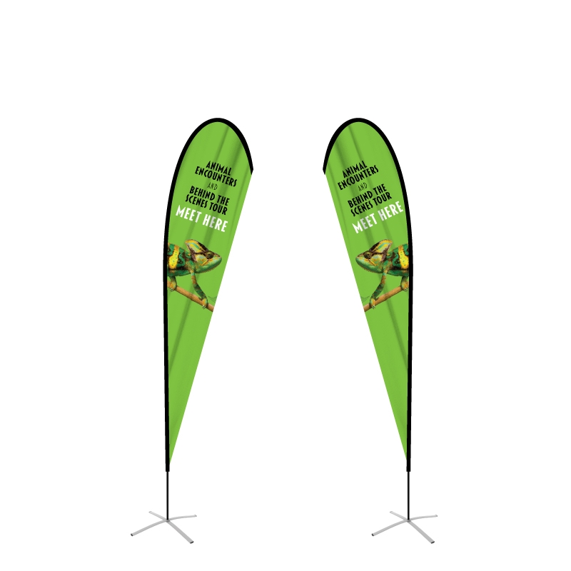Feather Flag & Feather Banners | Large Teardrop Double-Sided Feather Flag
